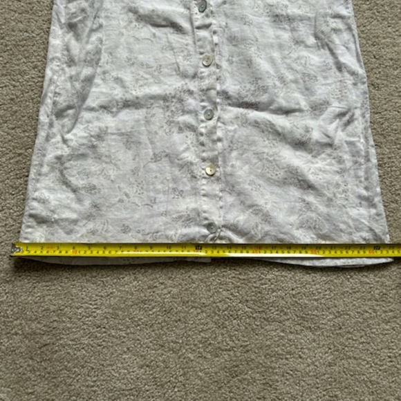 Linen Shepherd's dress - Picture 8 of 12